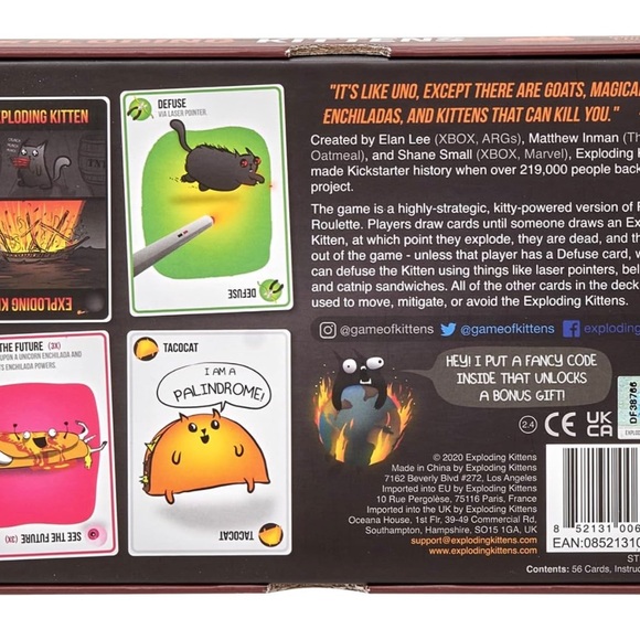 Exploding Kittens Card Game - Picture 6 of 8